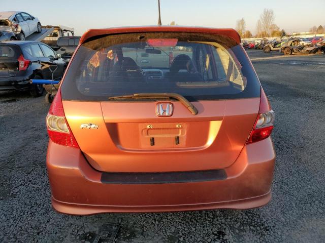 JHMGD37617S036792 - 2007 HONDA FIT S 橙色 照片 6