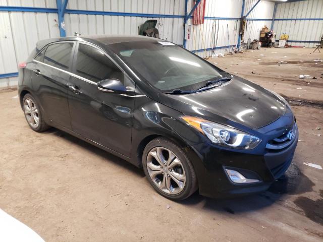 KMHD35LE2DU052317 - 2013 HYUNDAI ELANTRA GT BLACK photo 4