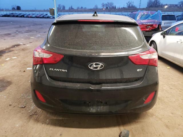 KMHD35LE2DU052317 - 2013 HYUNDAI ELANTRA GT BLACK photo 6