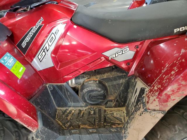 4XASHE578GA597673 - 2016 POLARIS SPORTSMAN 570 SP RED photo 7