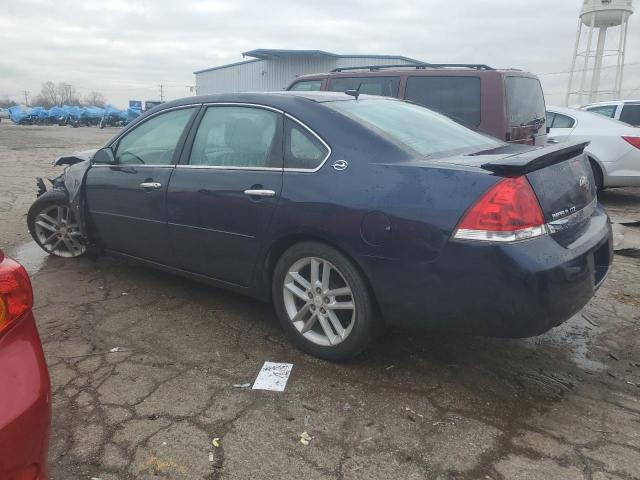 2G1WU583X81252373 - 2008 CHEVROLET IMPALA LTZ BLUE photo 2