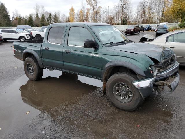 5TEGN92NX2Z076972 - 2002 TOYOTA TACOMA DOUBLE CAB PRERUNNER GREEN photo 4