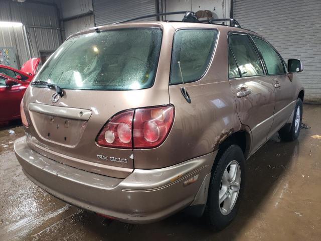 JT6HF10U8X0073080 - 1999 LEXUS RX 300 BROWN photo 3