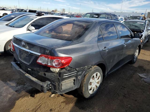 JTDBU4EE3B9145038 - 2011 TOYOTA COROILLA BASE GRAY photo 3