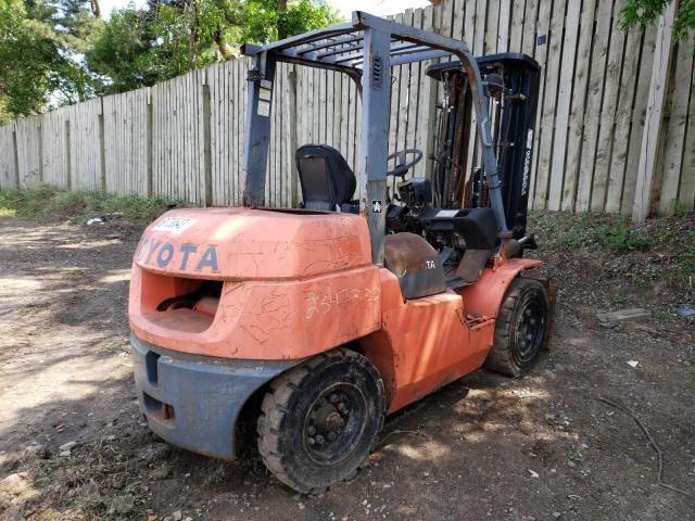 71017 - 2011 TOYOTA FORKLIFT ნარინჯისფერი ფოტო 4