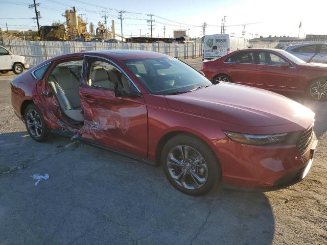 1HGCY1F32PA040907 - 2023 HONDA ACCORD EX RED photo 4