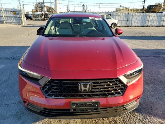 1HGCY1F32PA040907 - 2023 HONDA ACCORD EX RED photo 5