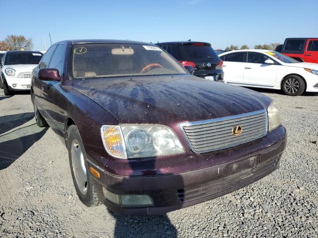 JT8BH28F2W0102963 - 1998 LEXUS LS 400 MAROON photo 4