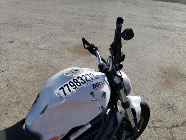 ML0MADBM1KT002704 - 2019 DUCATI MONSTER 797+ WHITE photo 5