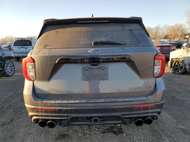 1FM5K8GC0NGB08904 - 2022 FORD EXPLORER ST GRAY photo 6