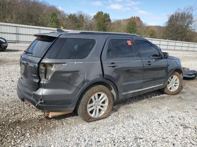 1FM5K8D86JGB08545 - 2018 FORD EXPLORER XLT GRAY photo 3