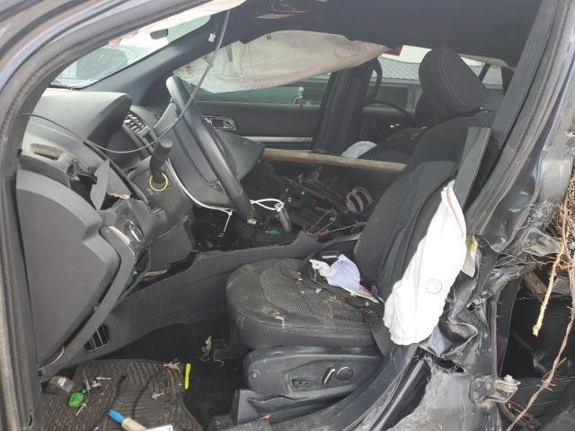 1FM5K8D86JGB08545 - 2018 FORD EXPLORER XLT GRAY photo 7