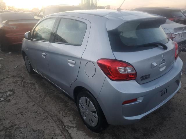 ML32A3HJ0KH015769 - 2019 MITSUBISHI MIRAGE ES SILVER photo 2