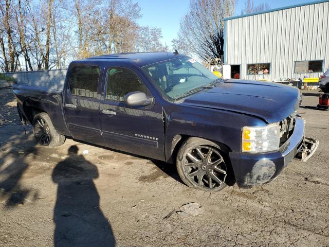 3GCPKREA7BG249022 - 2011 CHEVROLET SILVERADO K1500 LS BLUE photo 4