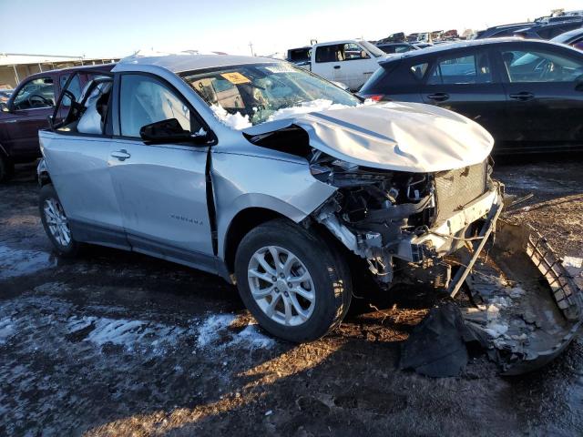 2GNAXREV9J6159835 - 2018 CHEVROLET EQUINOX LS SILVER photo 4