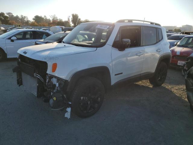 ZACNJDE18NPN57782 - 2022 JEEP RENEGADE ALTITUDE WHITE photo 1