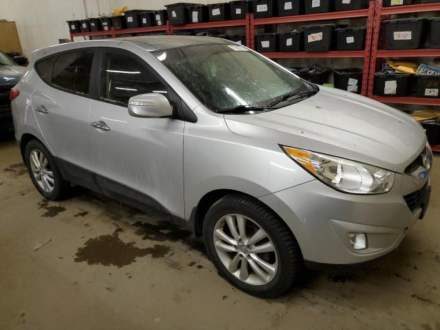 KM8JU3AC4CU320109 - 2012 HYUNDAI TUCSON GLS SILVER photo 4