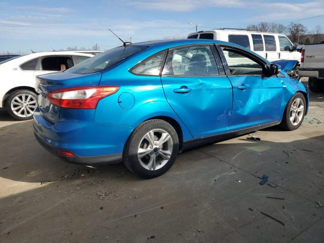 1FADP3F2XEL245875 - 2014 FORD FOCUS SE BLUE photo 3