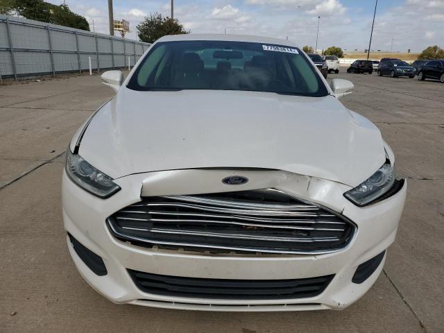 3FA6P0HD5ER211852 - 2014 FORD FUSION SE WHITE photo 5