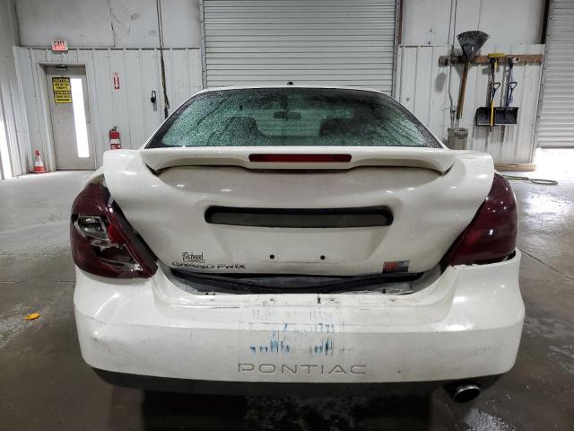 2G2WP552X81112046 - 2008 PONTIAC GRAND PRIX WHITE photo 6