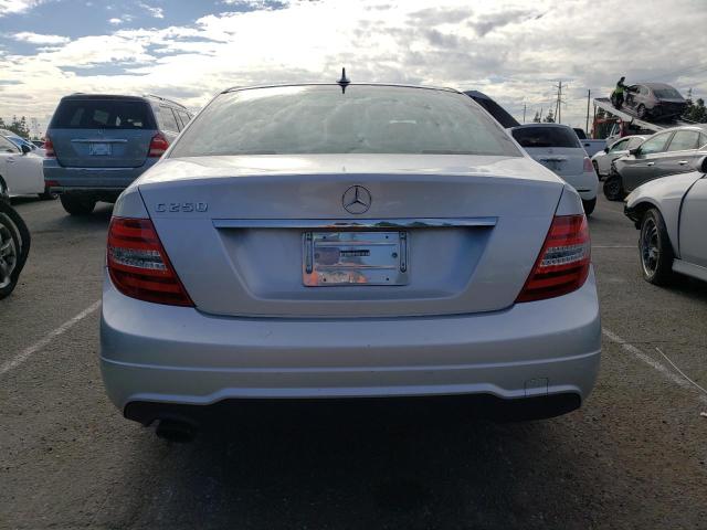 WDDGF4HB6CA645704 - 2012 MERCEDES-BENZ C 250 SILVER photo 6