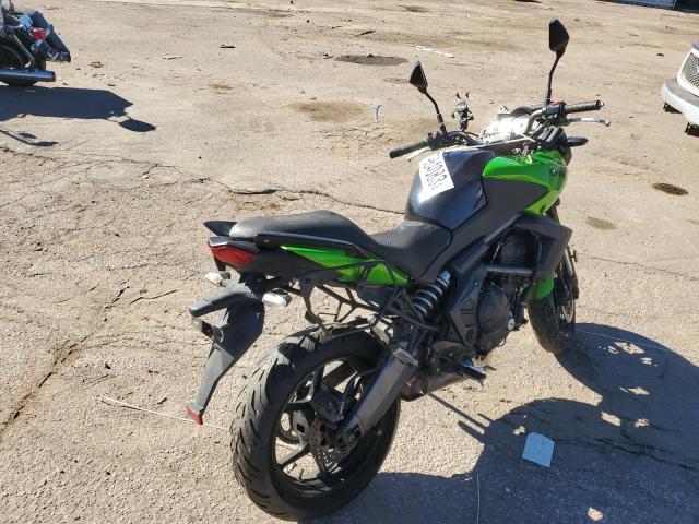 JKALEED14EDA07822 - 2014 KAWASAKI KLE650 D GREEN photo 4