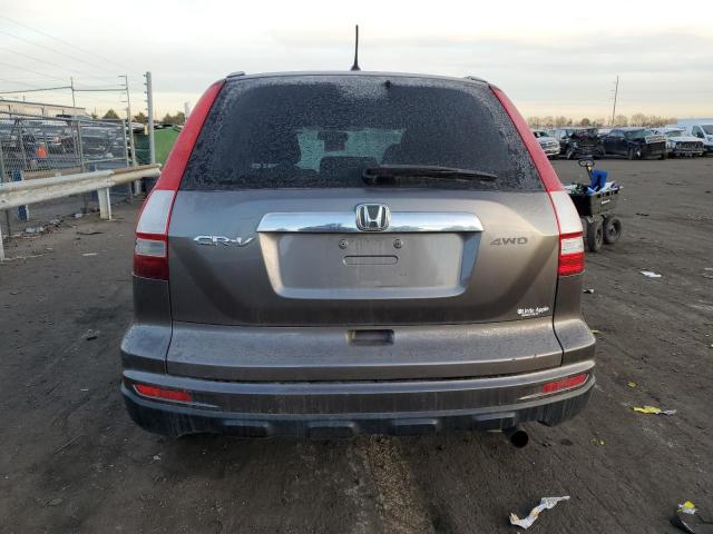 5J6RE4H53AL000410 - 2010 HONDA CR-V EX GRAY photo 6