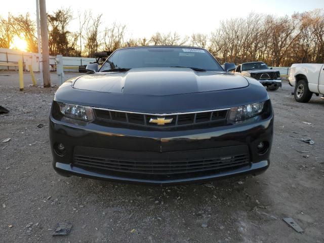 2G1FF3D36F9208356 - 2015 CHEVROLET CAMARO LT BLACK photo 5