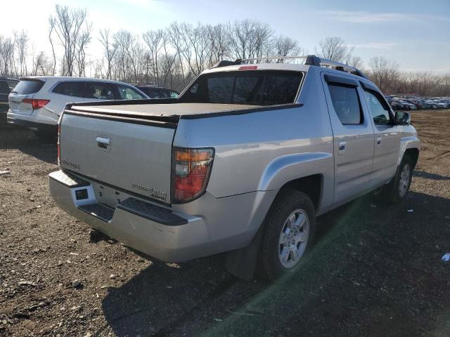 2HJYK16578H537666 - 2008 HONDA RIDGELINE RTL SILVER photo 3