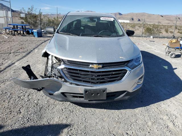 3GNAXHEV6KS618641 - 2019 CHEVROLET EQUINOX LS SILVER photo 5