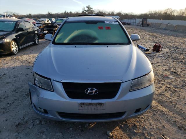 5NPEU46FX6H142624 - 2006 HYUNDAI SONATA GLS BLUE photo 5