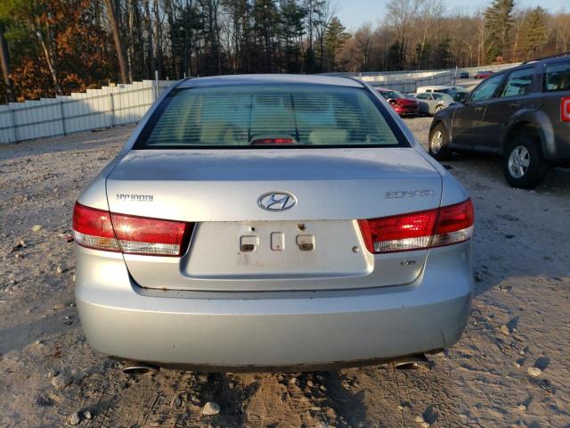 5NPEU46FX6H142624 - 2006 HYUNDAI SONATA GLS BLUE photo 6