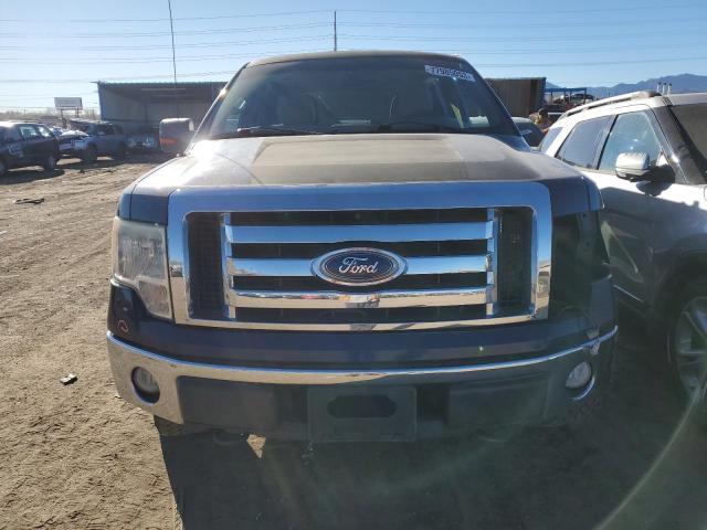 1FTEW1E80AKE01241 - 2010 FORD F150 SUPERCREW BLUE photo 5