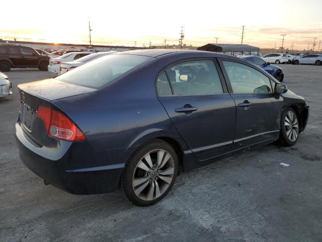 JHMFA16517S009240 - 2007 HONDA CIVIC LX BLUE photo 3