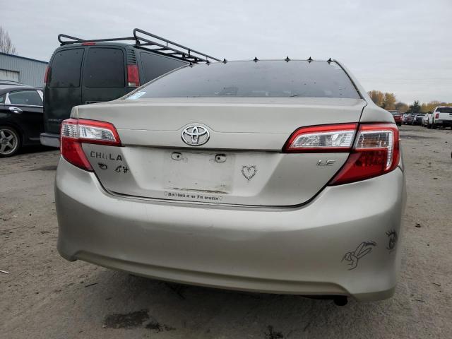 4T4BF1FK1DR303312 - 2013 TOYOTA CAMRY L Qızıl foto 6