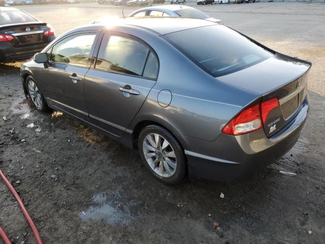 19XFA1F99BE027534 - 2011 HONDA CIVIC EXL GRAY photo 2