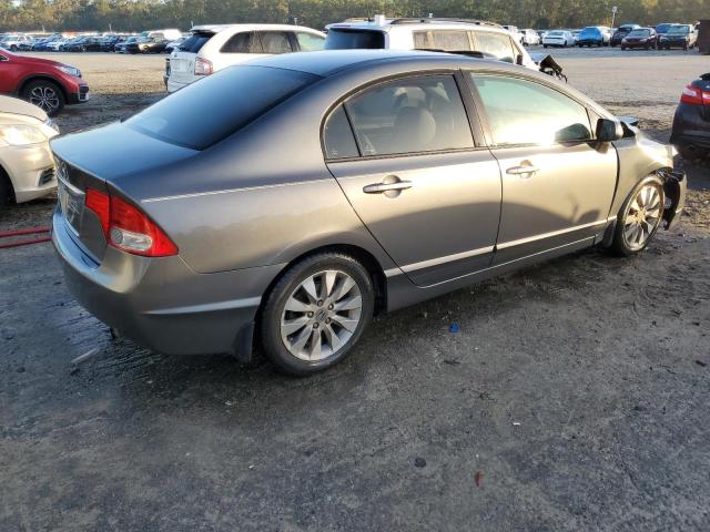 19XFA1F99BE027534 - 2011 HONDA CIVIC EXL ნაცრისფერი ფოტო 3