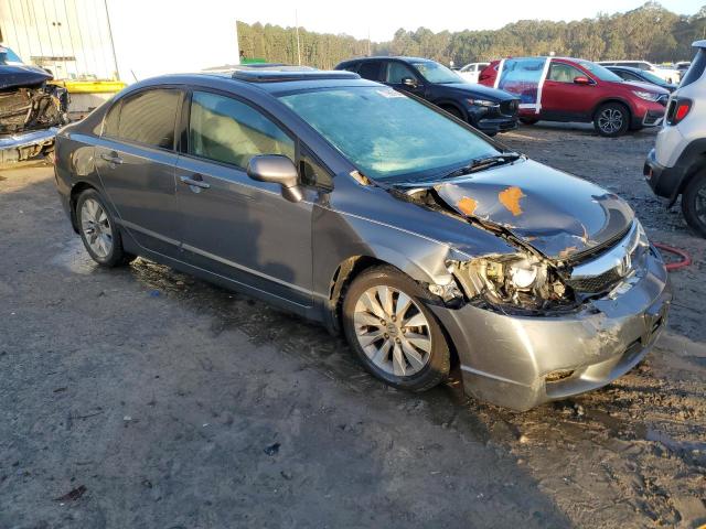 19XFA1F99BE027534 - 2011 HONDA CIVIC EXL ნაცრისფერი ფოტო 4