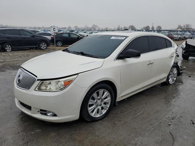 1G4GD5ERXCF348022 - 2012 BUICK LACROSSE PREMIUM WHITE photo 1