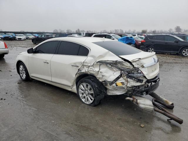 1G4GD5ERXCF348022 - 2012 BUICK LACROSSE PREMIUM WHITE photo 2