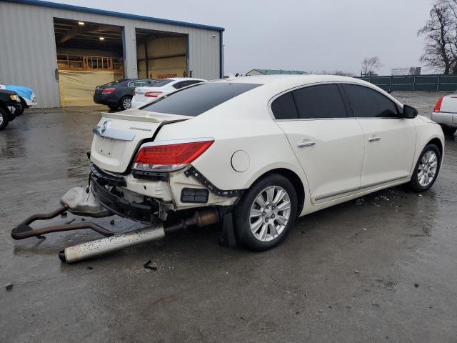 1G4GD5ERXCF348022 - 2012 BUICK LACROSSE PREMIUM WHITE photo 3