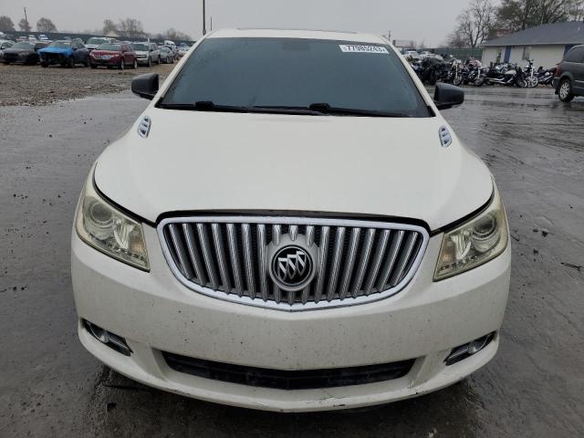 1G4GD5ERXCF348022 - 2012 BUICK LACROSSE PREMIUM WHITE photo 5