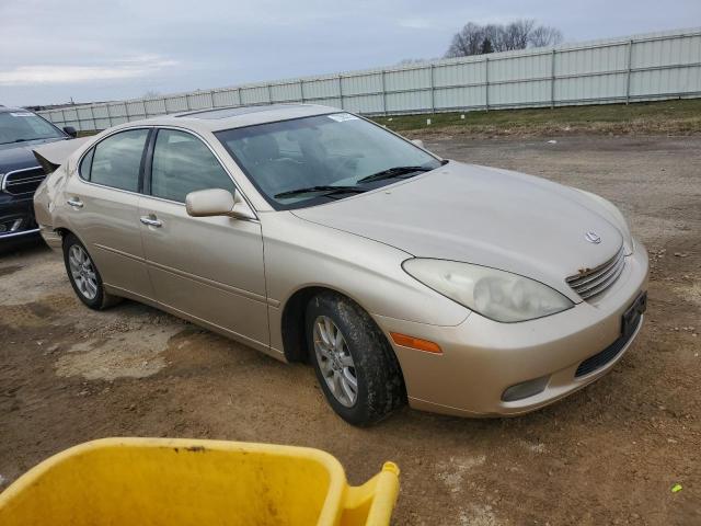 JTHBF30G630146833 - 2003 LEXUS ES 300 TAN photo 4