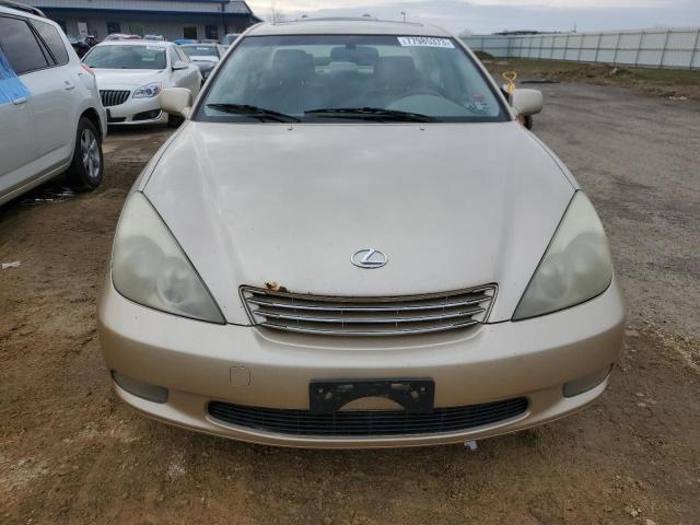 JTHBF30G630146833 - 2003 LEXUS ES 300 TAN photo 5