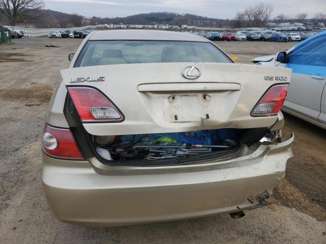 JTHBF30G630146833 - 2003 LEXUS ES 300 TAN photo 6