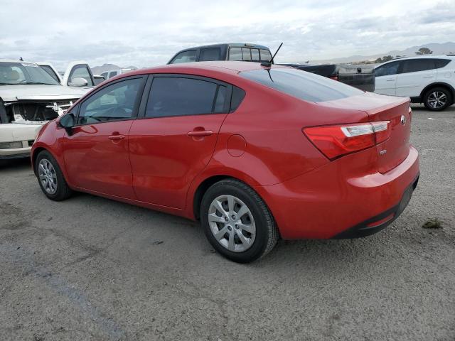 KNADM4A39F6427024 - 2015 KIA RIO LX RED photo 2