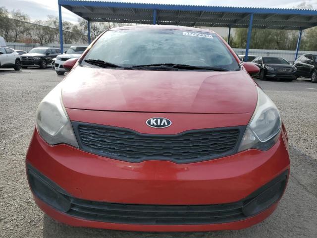 KNADM4A39F6427024 - 2015 KIA RIO LX RED photo 5