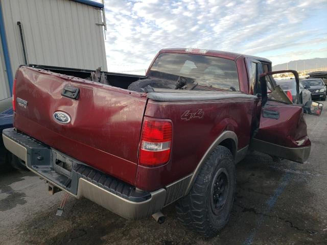 1FTPX14544NB92263 - 2004 FORD F150 BURGUNDY photo 3