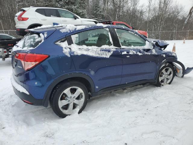 3CZRU6H31GM720079 - 2016 HONDA HR-V LX BLUE photo 3