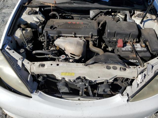 4T1BE32K85U411040 - 2005 TOYOTA CAMRY LE WHITE photo 11
